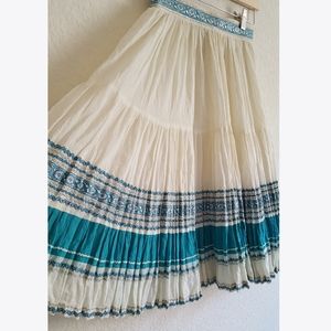 Vintage 1950's Patio Circle Skirt